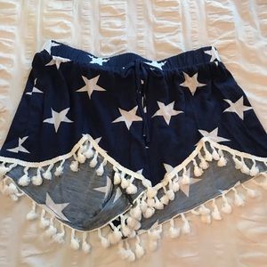 Star flag shorts